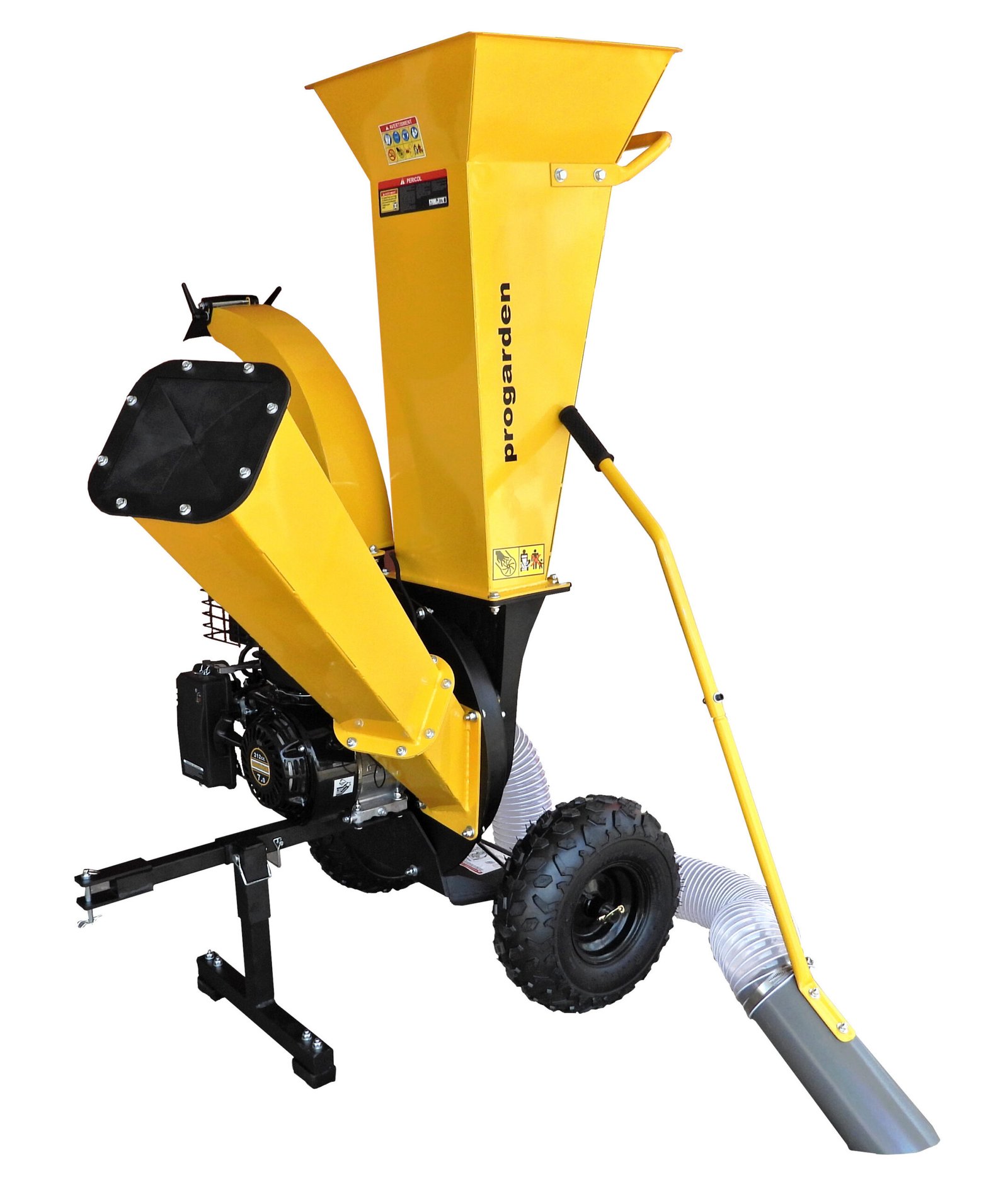 Tocător resturi vegetale Progarden TB80A – 7 CP, benzină, 50 mm, cu aspirare