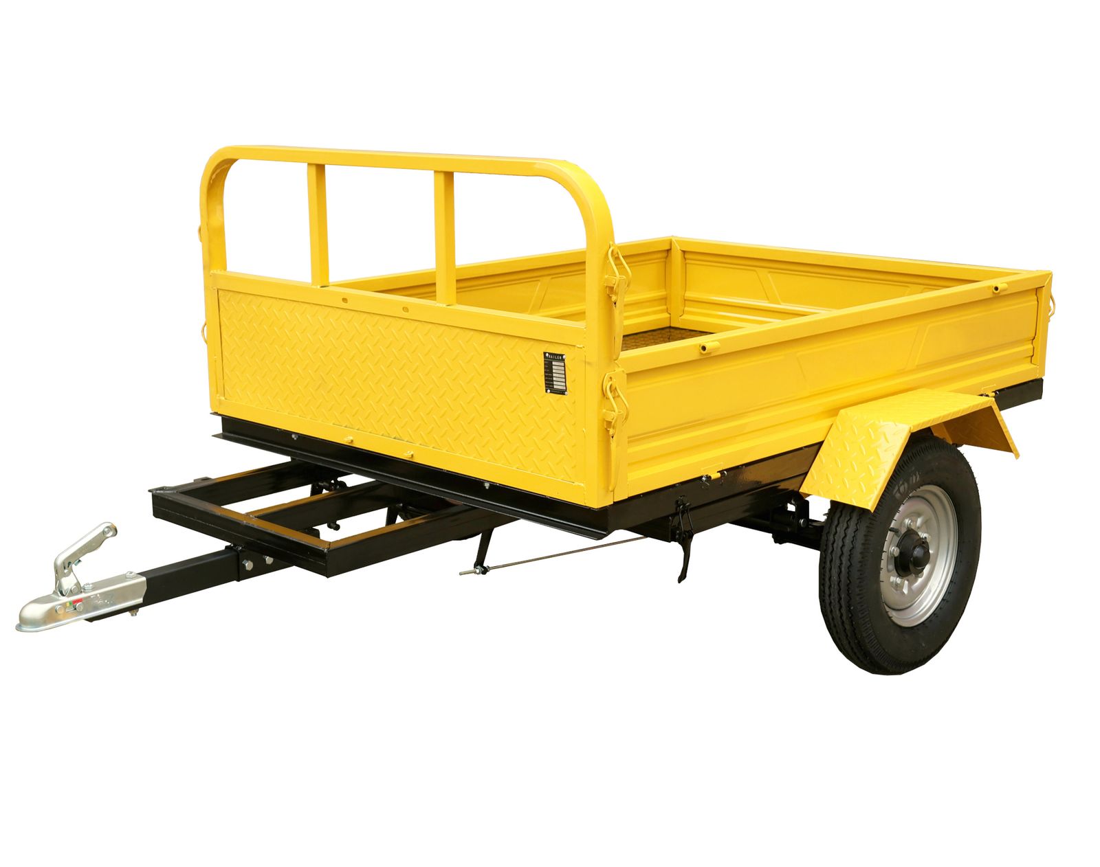 Remorcă Progarden Campo RM600CT – 600 kg, pentru minitractor, cuplă cu bilă - imagine 3