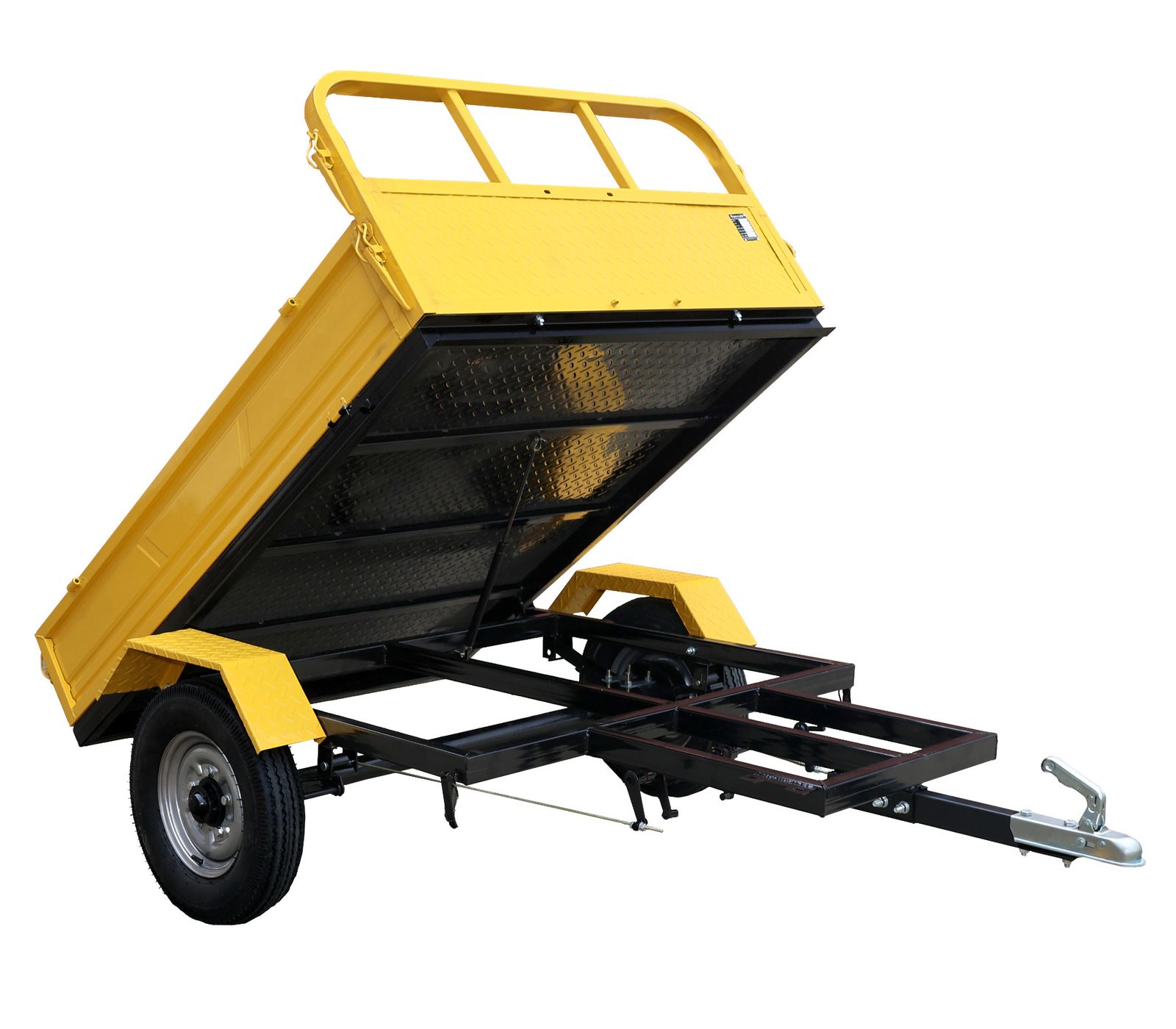 Remorcă Progarden Campo RM600CT – 600 kg, pentru minitractor, cuplă cu bilă