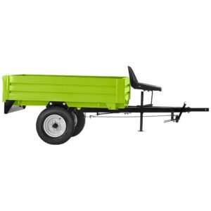 Remorcă rabatabilă Grillo 150 × 110 cm, cu frână – pentru G 85, G 85d și G 110