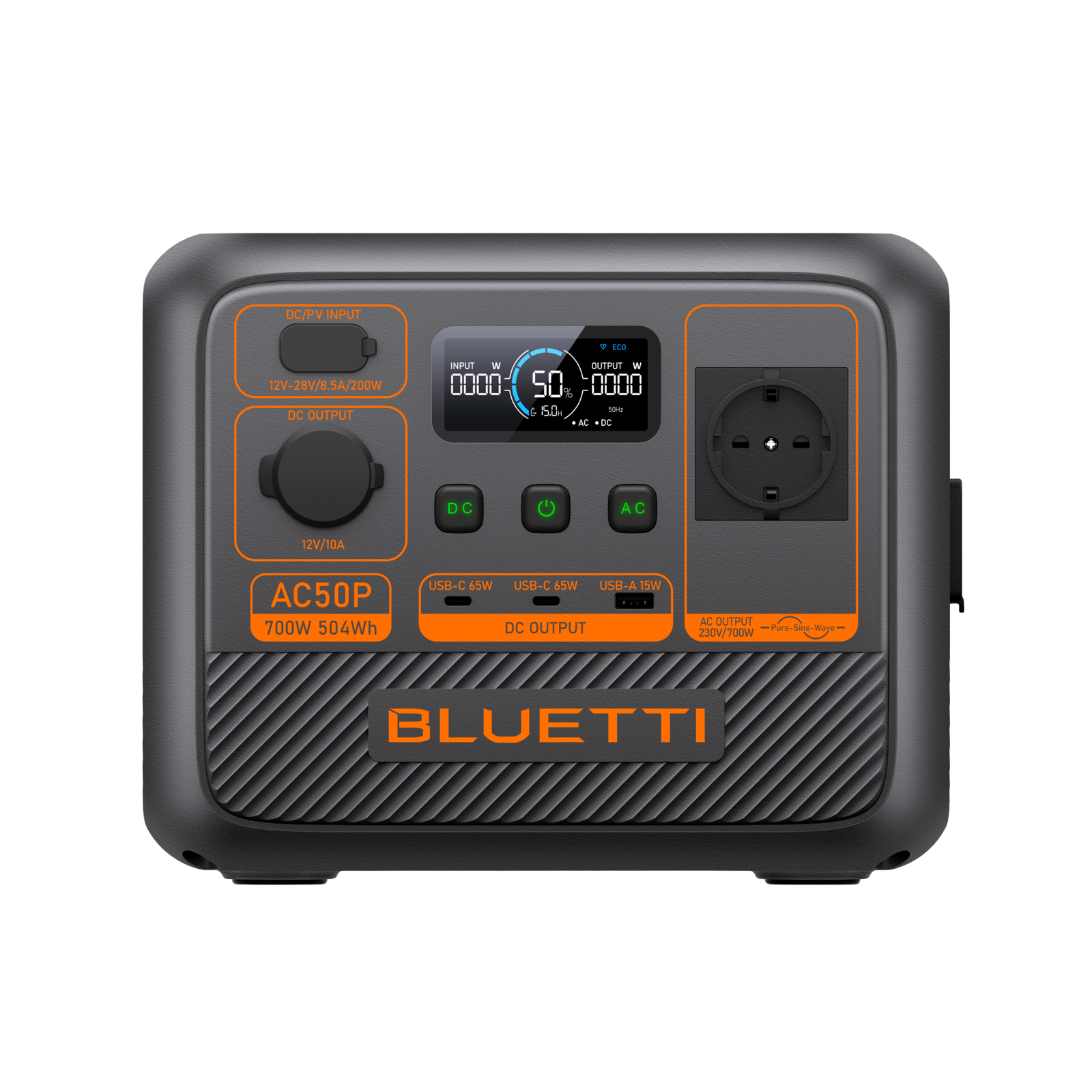Statie de energie portabila BLUETTI AC50P 700W 504Wh - power station