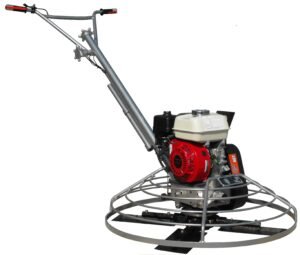 Mașină de finisat beton (elicopter) AGT 4-1200 W + disc flotor – motor Honda GX270