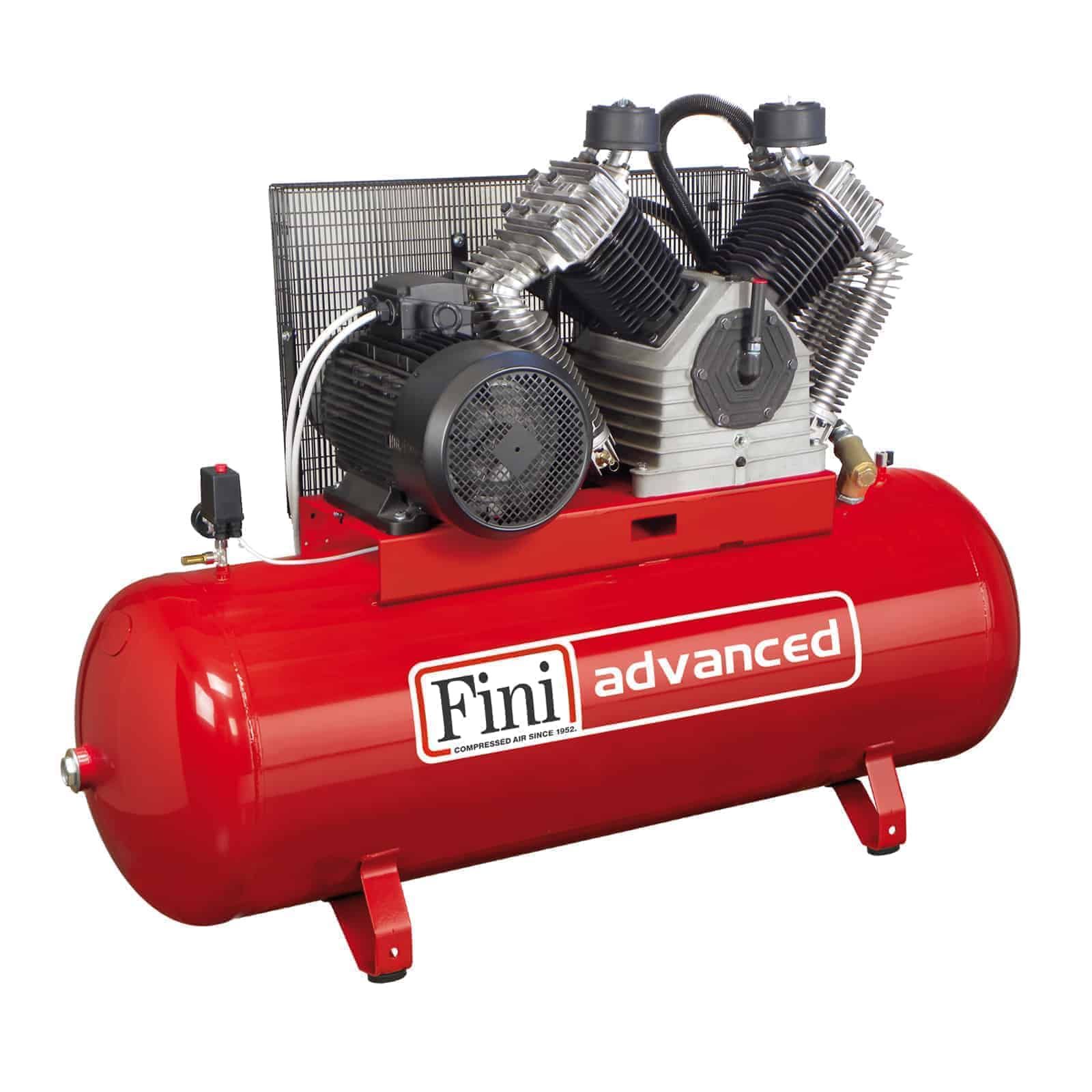 Fini, Compresor de aer Fini BKV50-500F-20 SD 1" | 500 l | 15 kW, 11 bar, 2148 l/min | Carcasă SD pentru reducere zgomot | Eficiență ridicată și fiabilitate profesională
