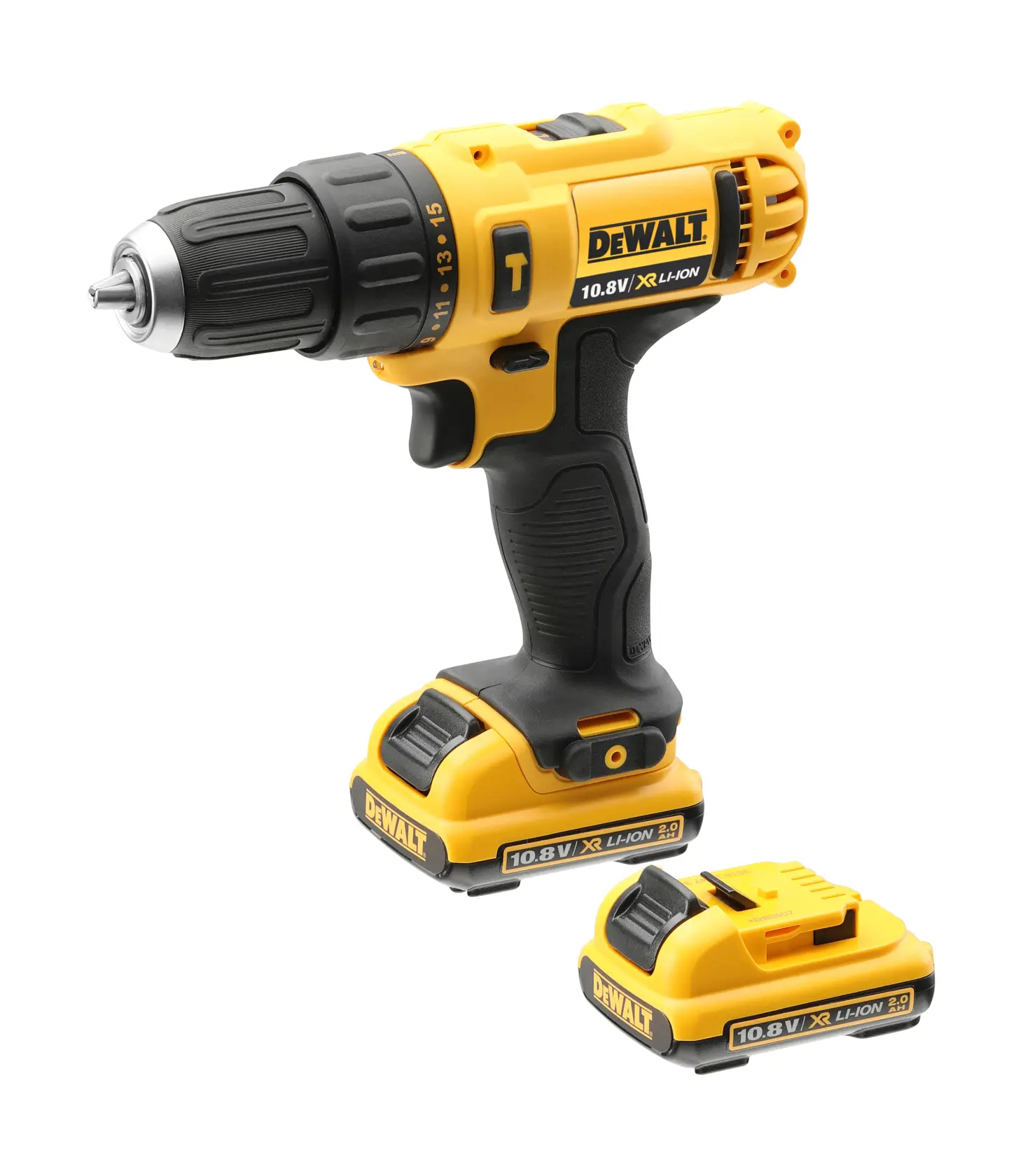Mașină de găurit și înșurubat cu percuție DeWalt DCD716D2 – 30 Nm, 10,8 V, 2 Ah - imagine 5