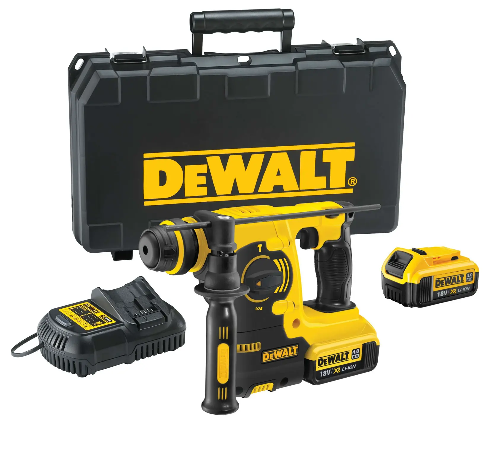 Ciocan rotopercutor DeWalt DCH253M2 – 18 V, 2,1 J, 2 acumulatori 4 Ah - imagine 7