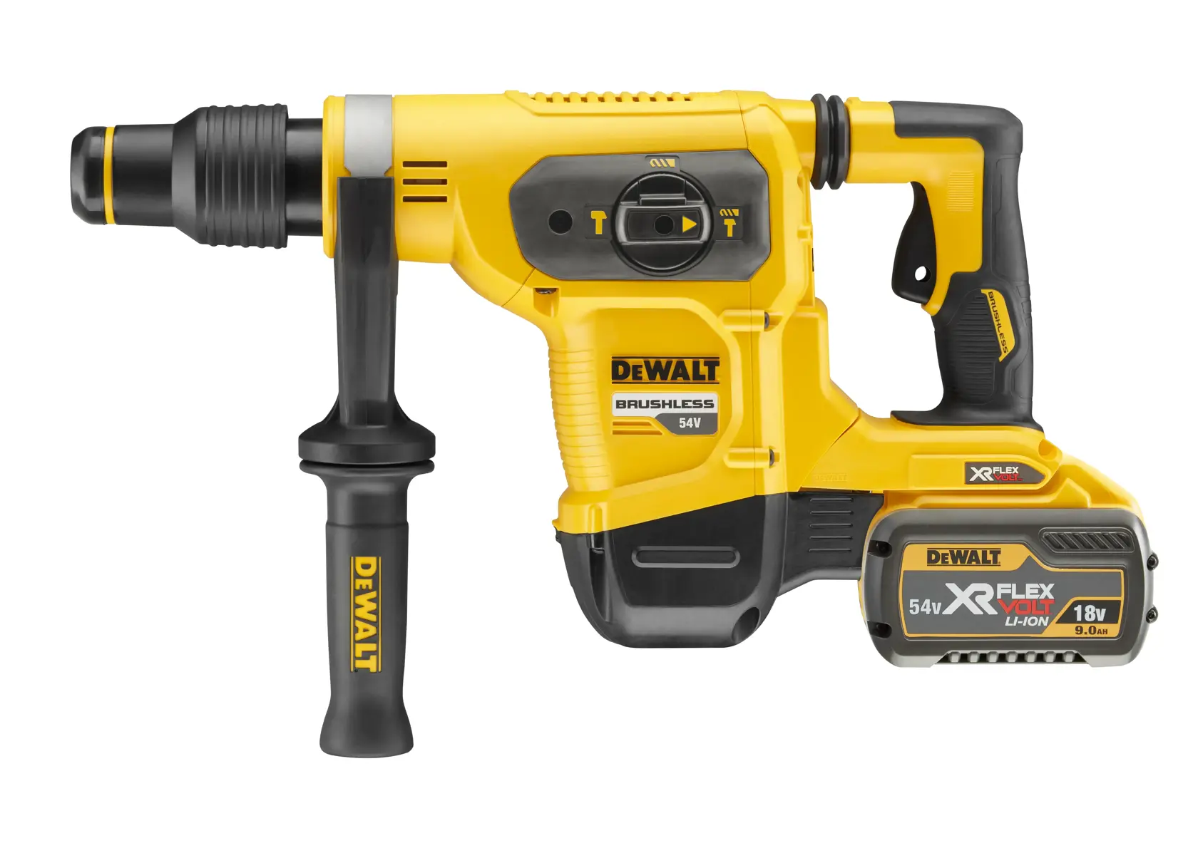 Ciocan rotopercutor SDS Max DeWalt DCH481X2 – 54 V, 6,1 J, 2 acumulatori 9 Ah - imagine 7