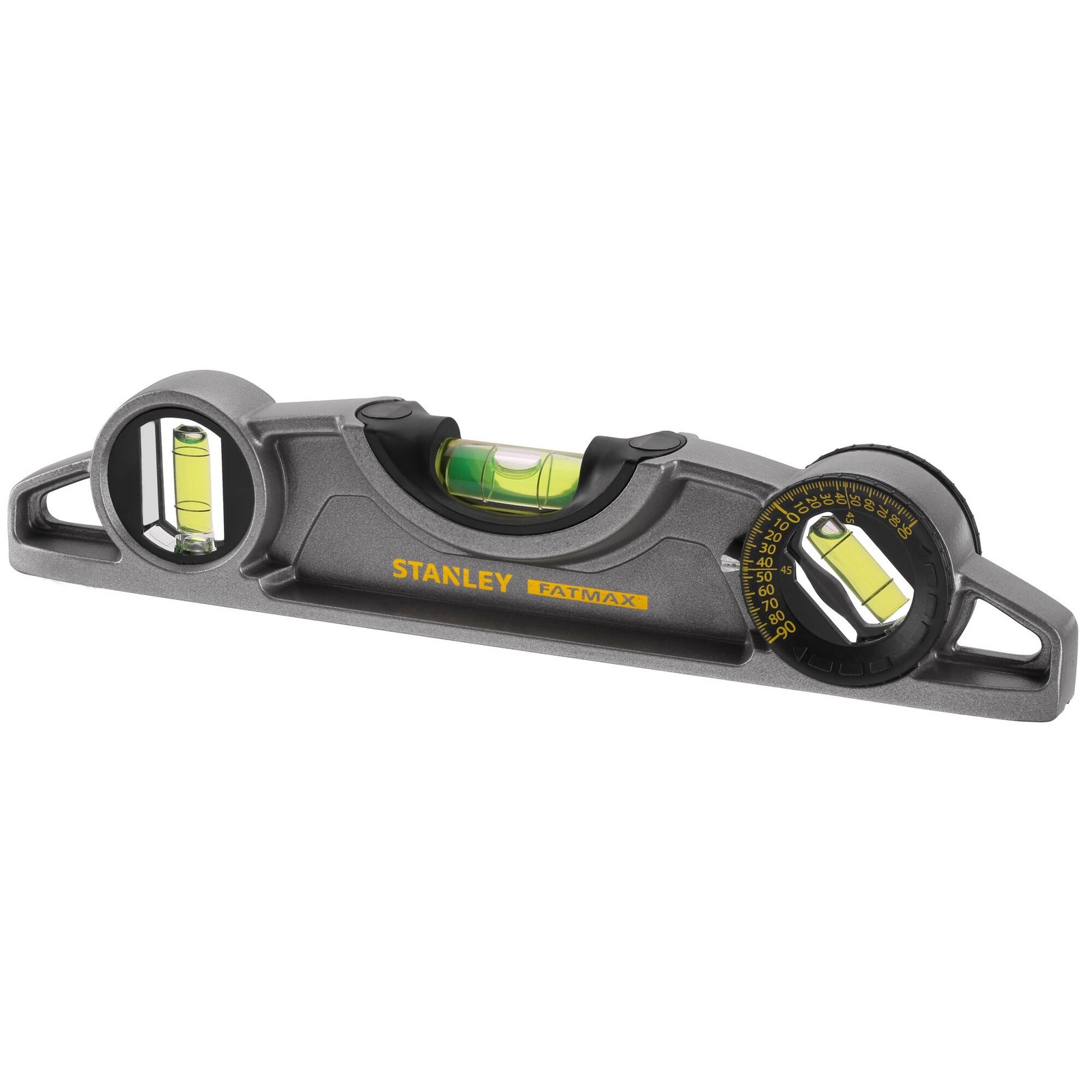 Nivelă magnetică Stanley Fatmax 0-43-609 – 250 mm, 3 fiole - imagine 2