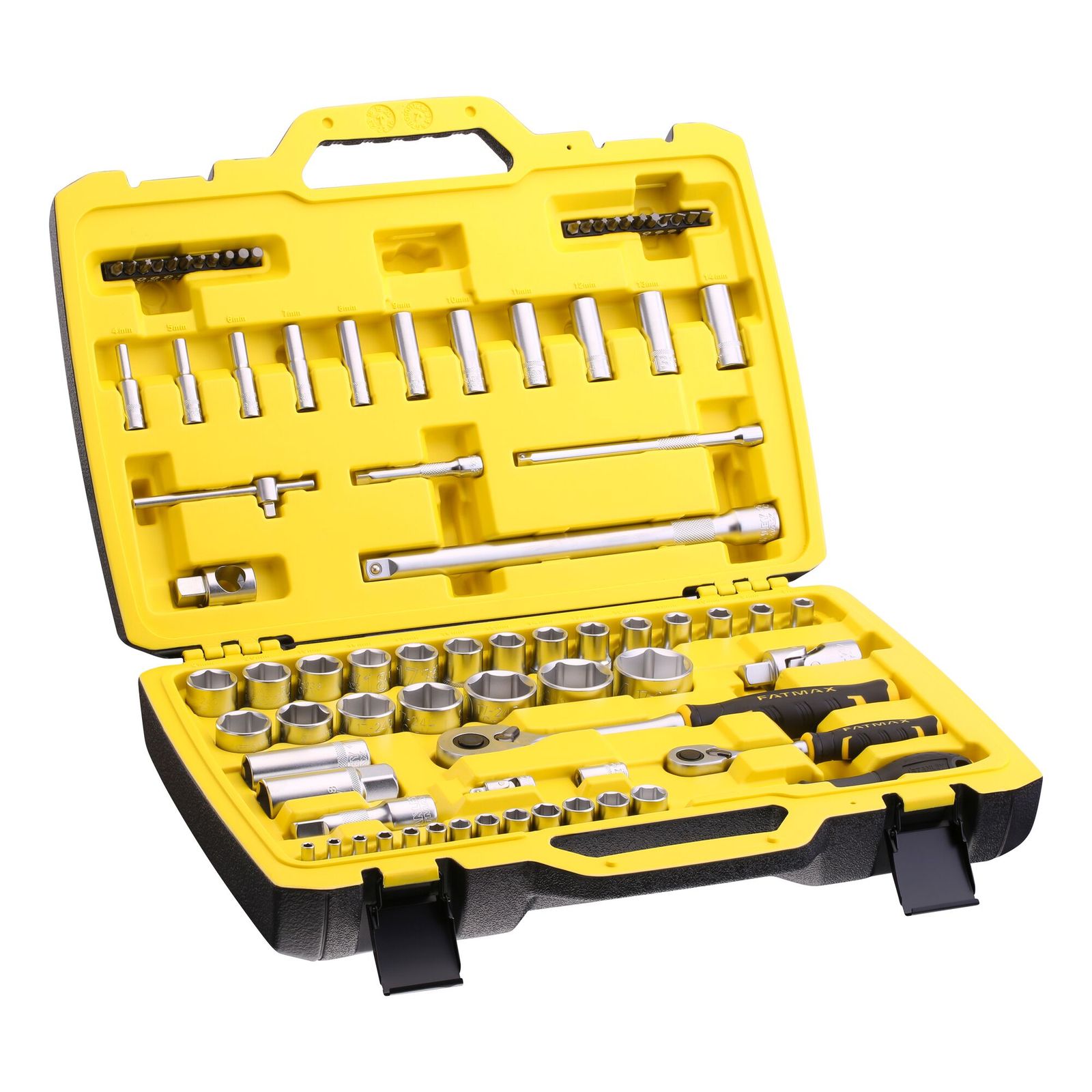 Stanley FMMT82826-1 Set tubulare FM 1/4" + 1/2", 81 piese