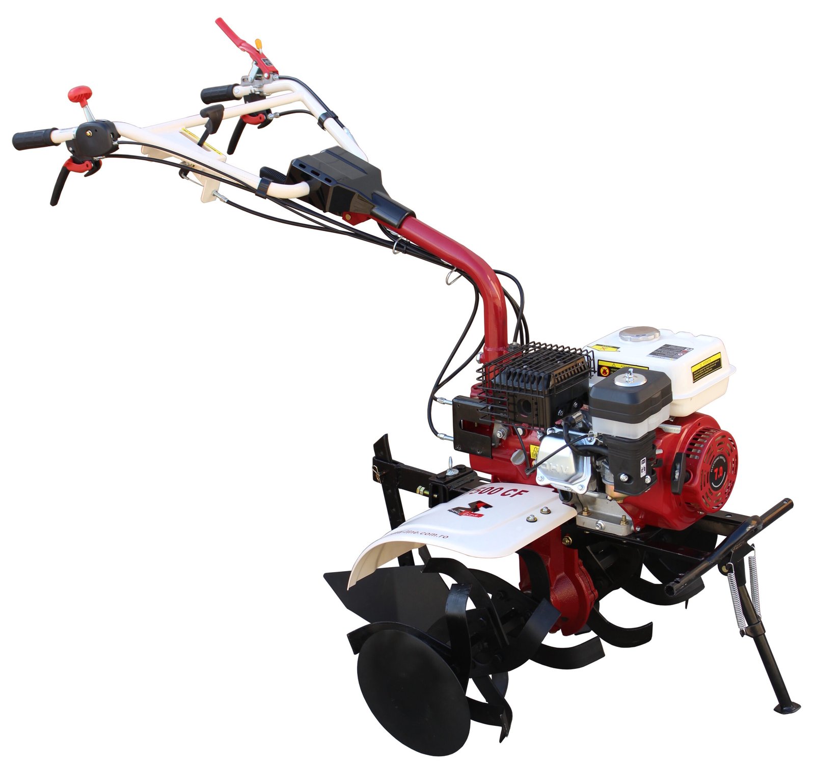 Motosapă Media Line MS 7500 CF, pachet BASIC – 7 CP, roți metalice 400 mm + plug simplu