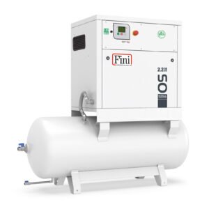 Fini, Compresor aer Fini OS 2.2-10-270 | Butelie 270 L | Putere 2.2 kW | Presiune 10 bar | Debit 210 l/min
