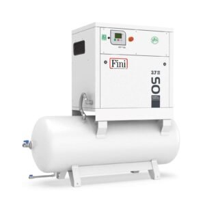 Fini, Compresor aer Fini OS 3.7-10-270 | Butelie 270 L, Putere 3.7 kW | Presiune 10 bar, Debit 345 l/min | Ideal pentru atelier auto și industrie | Fiabil, performant pentru utilizare...