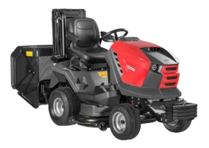 Tractoraș de tuns gazonul Seco Starjet UJ 102/26H VK400 – motor Briggs & Stratton, coș 400 l cu descărcare la înălțime
