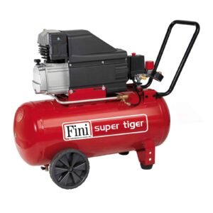 Fini, Compresor de aer Fini SUPERTIGER 312M - 50 l - 2,2 kW, 10 bar - 284 l/min - Profesional pentru atelier și uz industrial
