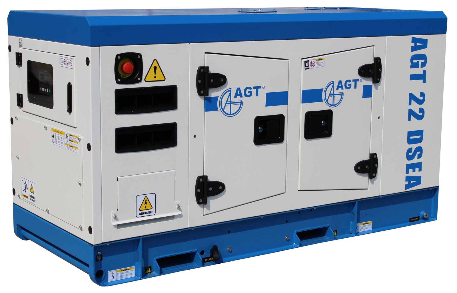 Generator de curent diesel AGT 22 DSEA – cu preîncălzire