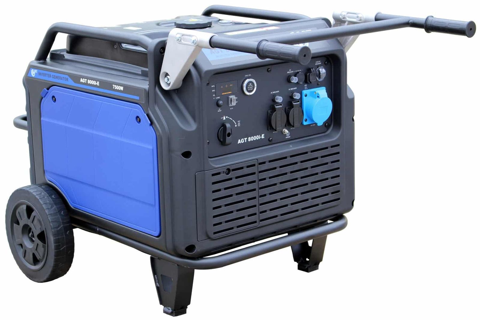 Generator curent tip invertor AGT 8000 I-E putere maxima 7.5 kVA pornire electrica tensiune 230 V be