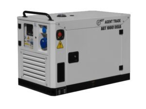 Generator de curent diesel AGT 10001 DSEA – motor diesel, 2 cilindri, răcire cu lichid