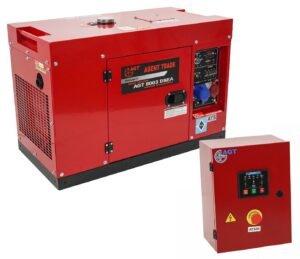 Generator de curent diesel AGT 8003 DSEA + panou de automatizare ATS 80