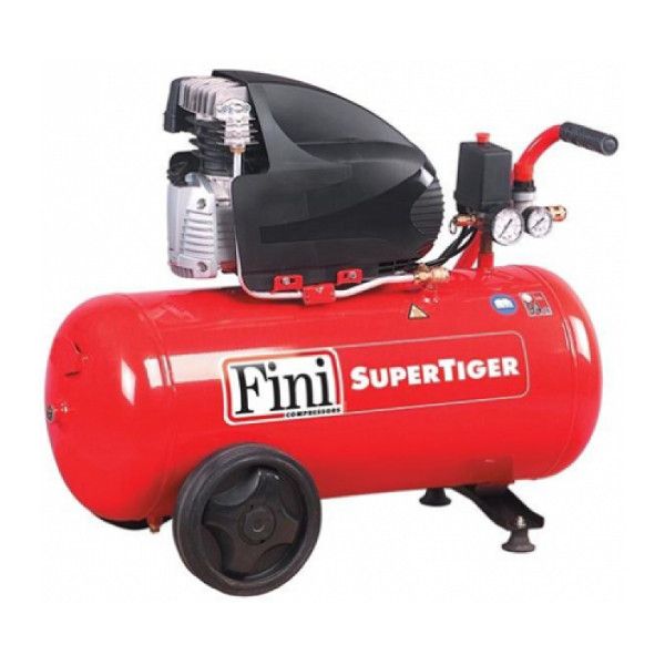 Compresor Fini SUPERTIGER/I285M – 260 l/min, 10 bar, 50 L, 1.8 kW