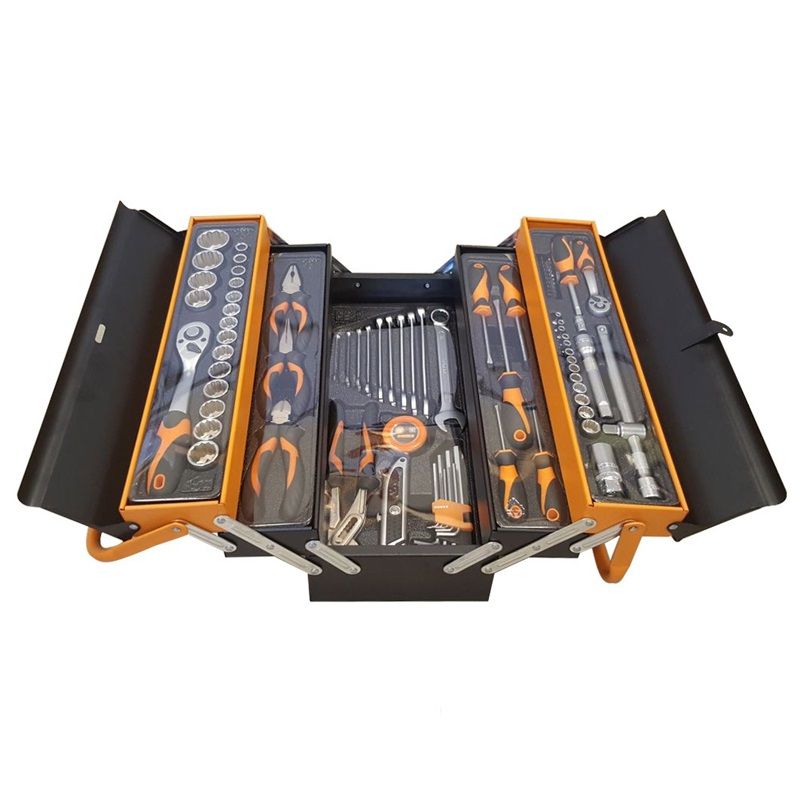 Cutie metalica 5 sertare cu 88 piese CrV