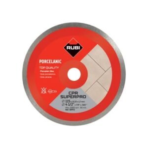 Disc diamantat Rubi CPR 115 SuperPro – Ø 115 mm