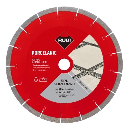 Disc diamantat Rubi SPL 250 SuperPro – Ø 250 mm