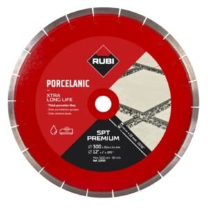 Disc diamantat Rubi SPT 300 Premium – Ø 300 mm, tăiere umedă