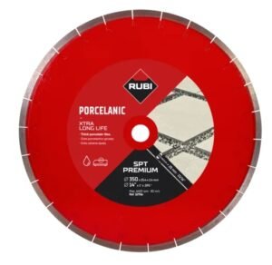Disc diamantat Rubi SPT 350 Premium – Ø 350 mm, tăiere umedă