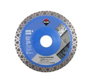 Disc diamantat Rubi TVR 125 SuperPro – 125 mm pentru materiale dure