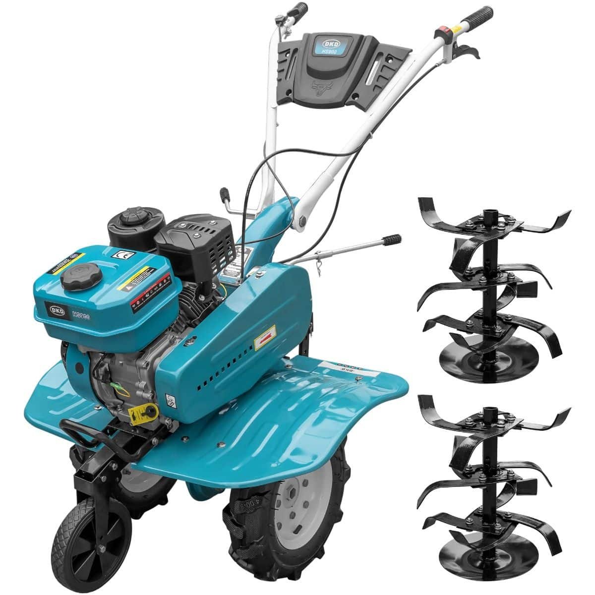 Motosapă DKD HS 900 – 7 CP, lățime de lucru 60–90 cm