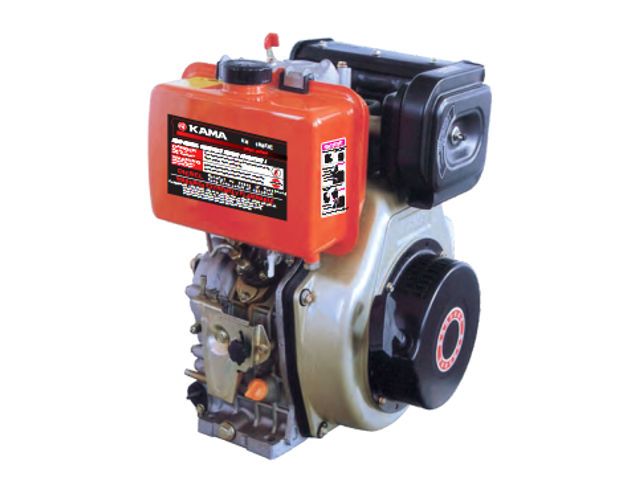 Motor diesel Kama KM188FE cu ax cu pană de 25,4 mm – pornire la cheie