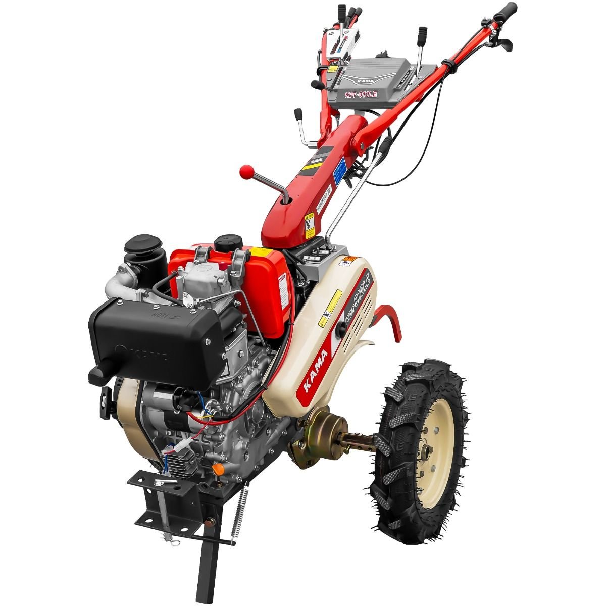 Motocultor diesel DKD KDT910 LE cu diferențial – 9 CP, 3+1 viteze