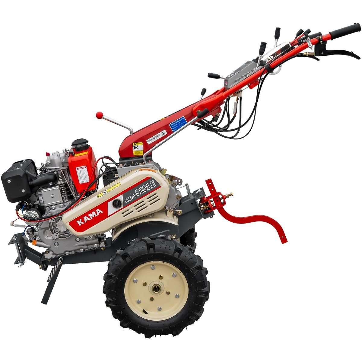 Motocultor diesel DKD KDT910 LE cu diferențial – 9 CP, 3+1 viteze - imagine 3