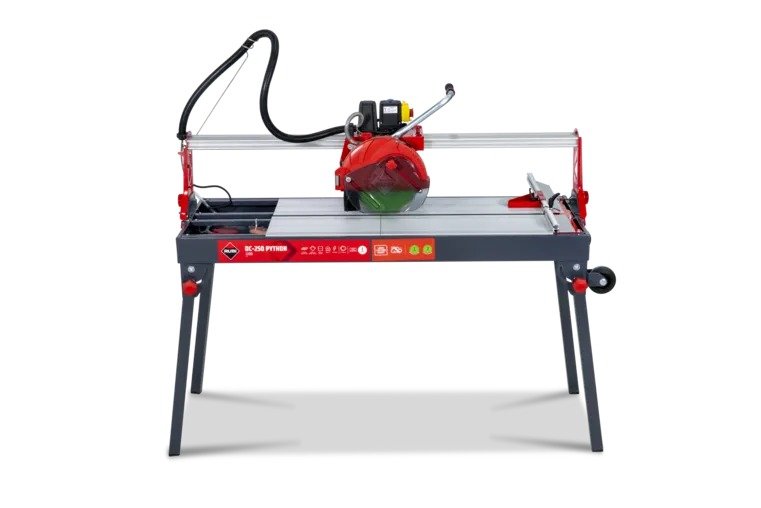 Mașină electrică de tăiat gresie Rubi DC-250 PYTHON 1200 – disc 250 mm, tăiere 121 cm