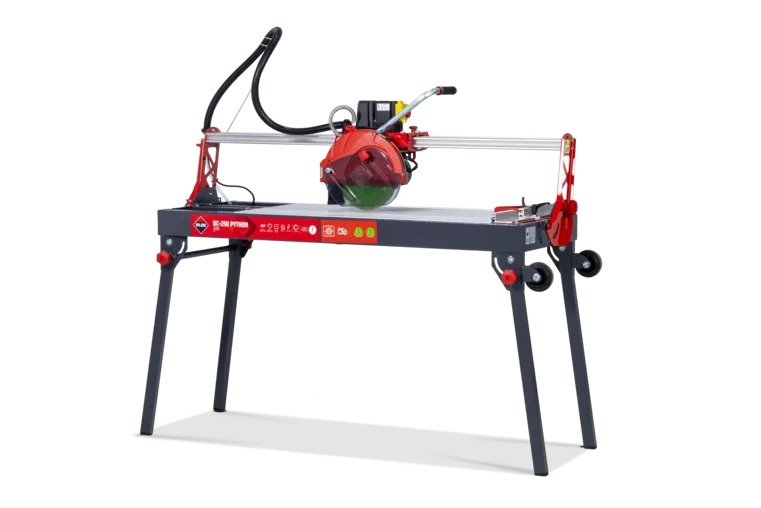 Mașină electrică de tăiat gresie Rubi DC-250 PYTHON 1200 – disc 250 mm, tăiere 121 cm