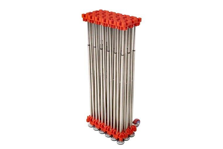 Masă de lucru retractabilă Rubi 300 x 120 cm – sarcină 1500 kg
