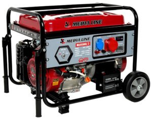 Generator de curent Media Line MLG 9300E/2 + panou de automatizare ATS 93