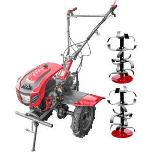 Motocultor cu diferențial Weima WM1100C-6 motor 7.5 CP 6 viteze lățime lucru 110 cm freze roți cauciuc reductor ușor/greu capota cu far