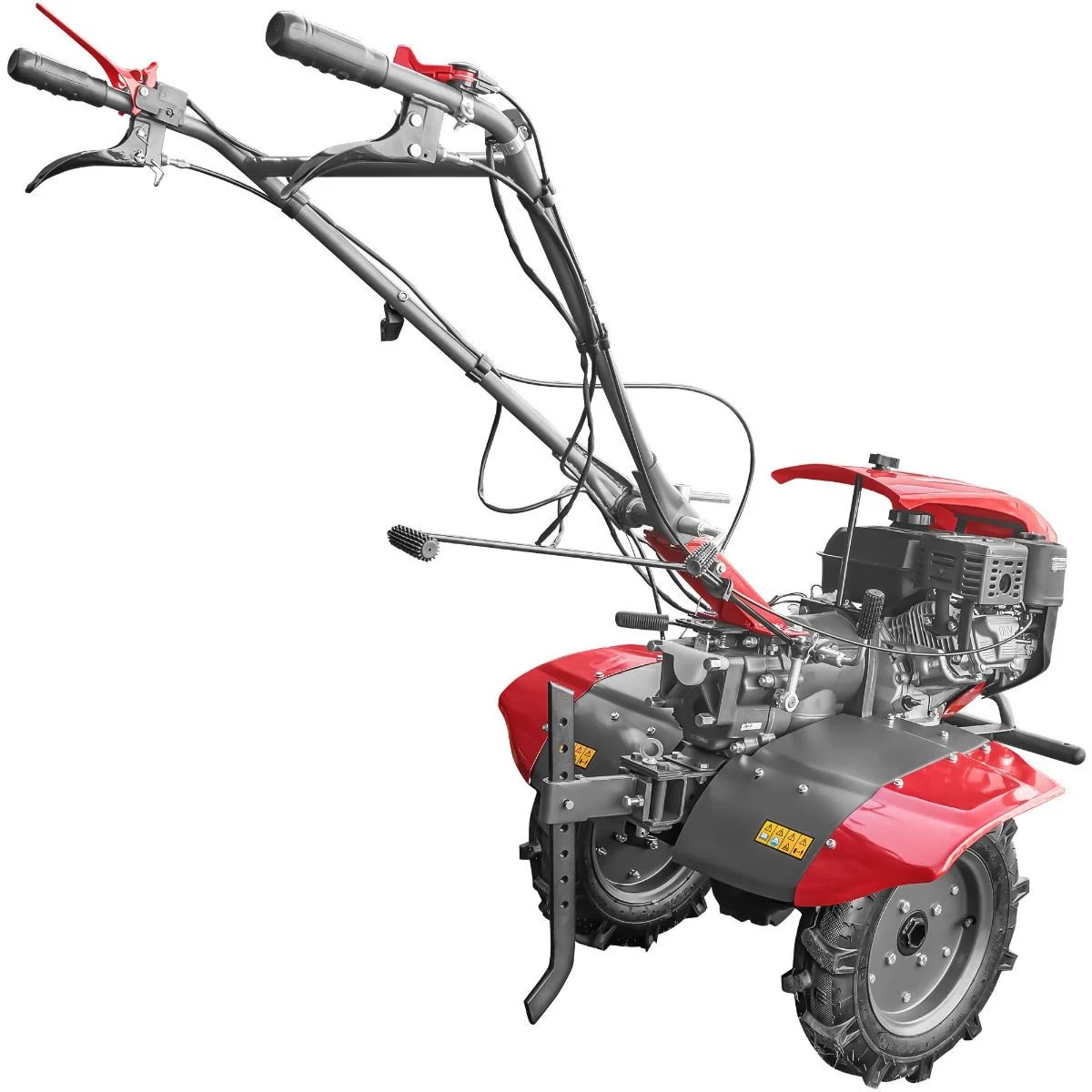 Motocultor Weima WM1100C-6 cu accesorii – 7,5 CP, roți metalice, plug simplu