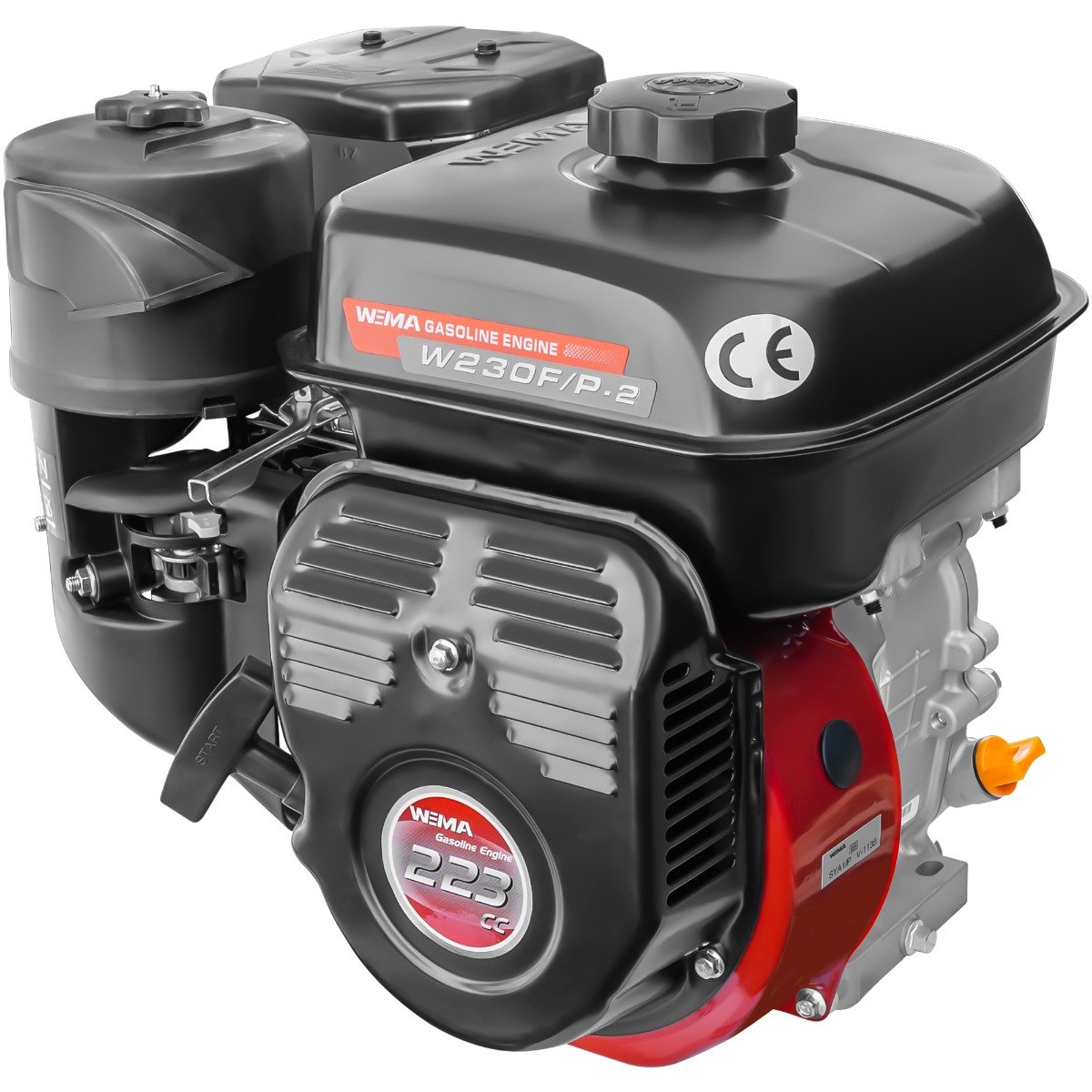 Motor benzină Weima WM230F – ax conic, 7,5 CP