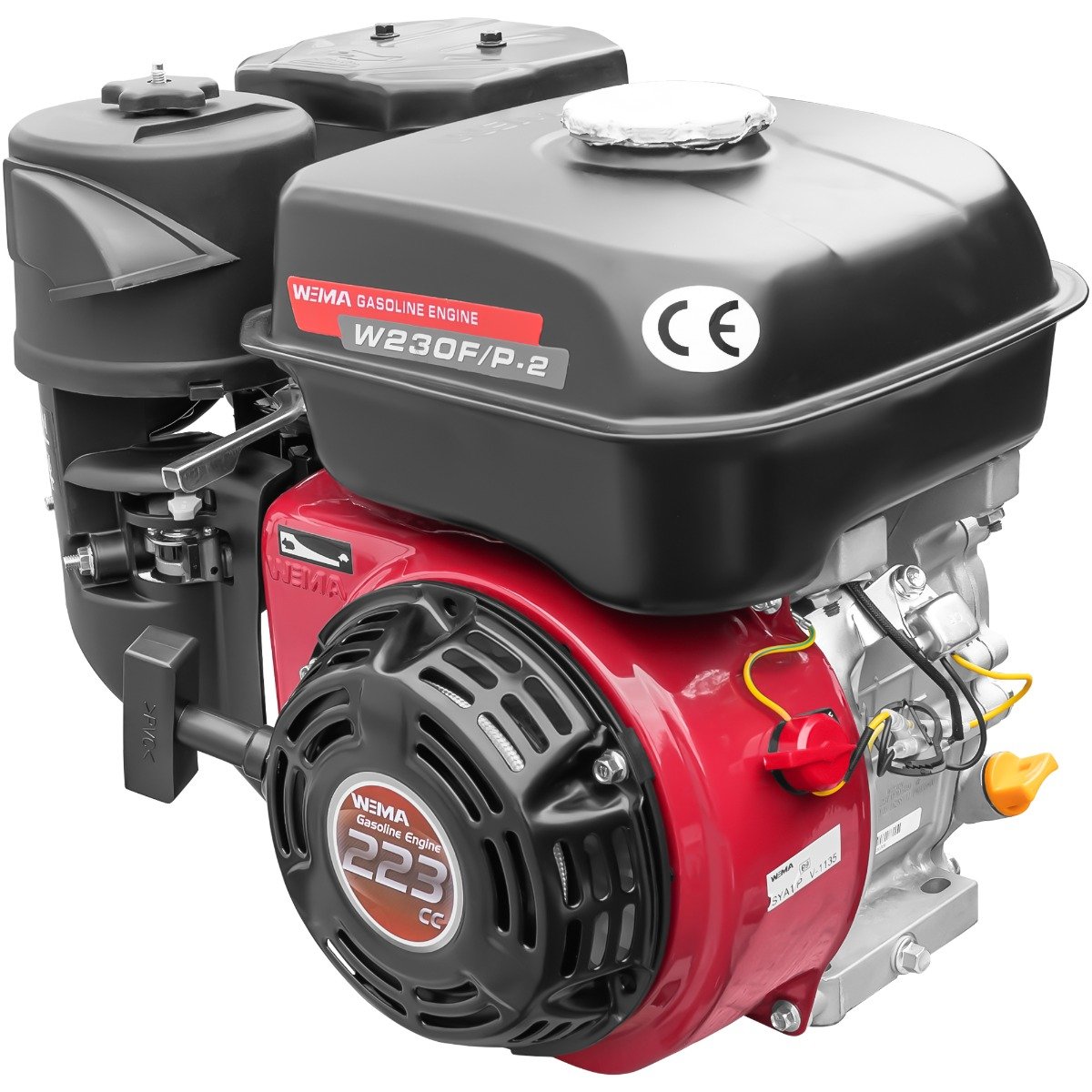 Motor benzină Weima WM230F – ax pană 19,05 mm, 7,5 CP