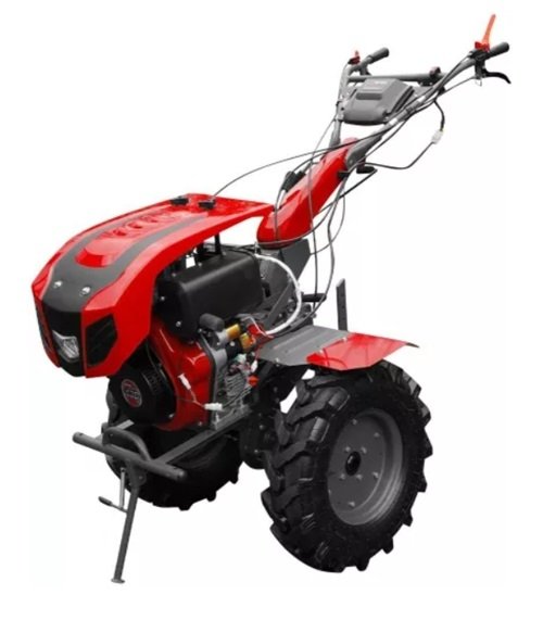 Motocultor Weima WM1100BE-6 12 CP cu diferențial, roți metalice și plug reversibil
