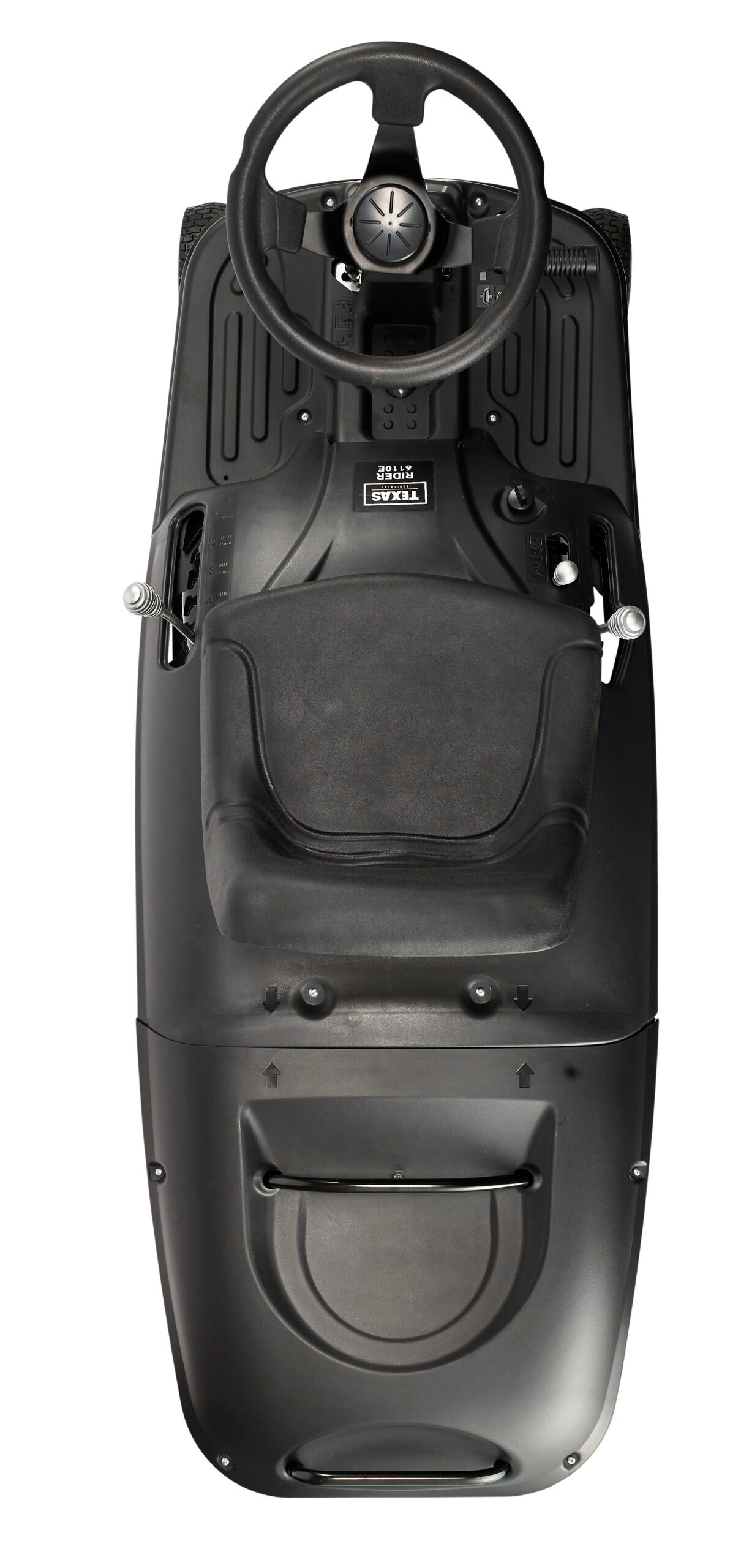 Tractoraș de tuns gazonul Texas Rider 6110E – benzină, 196 cm³, 61 cm, sac 150 l - imagine 4