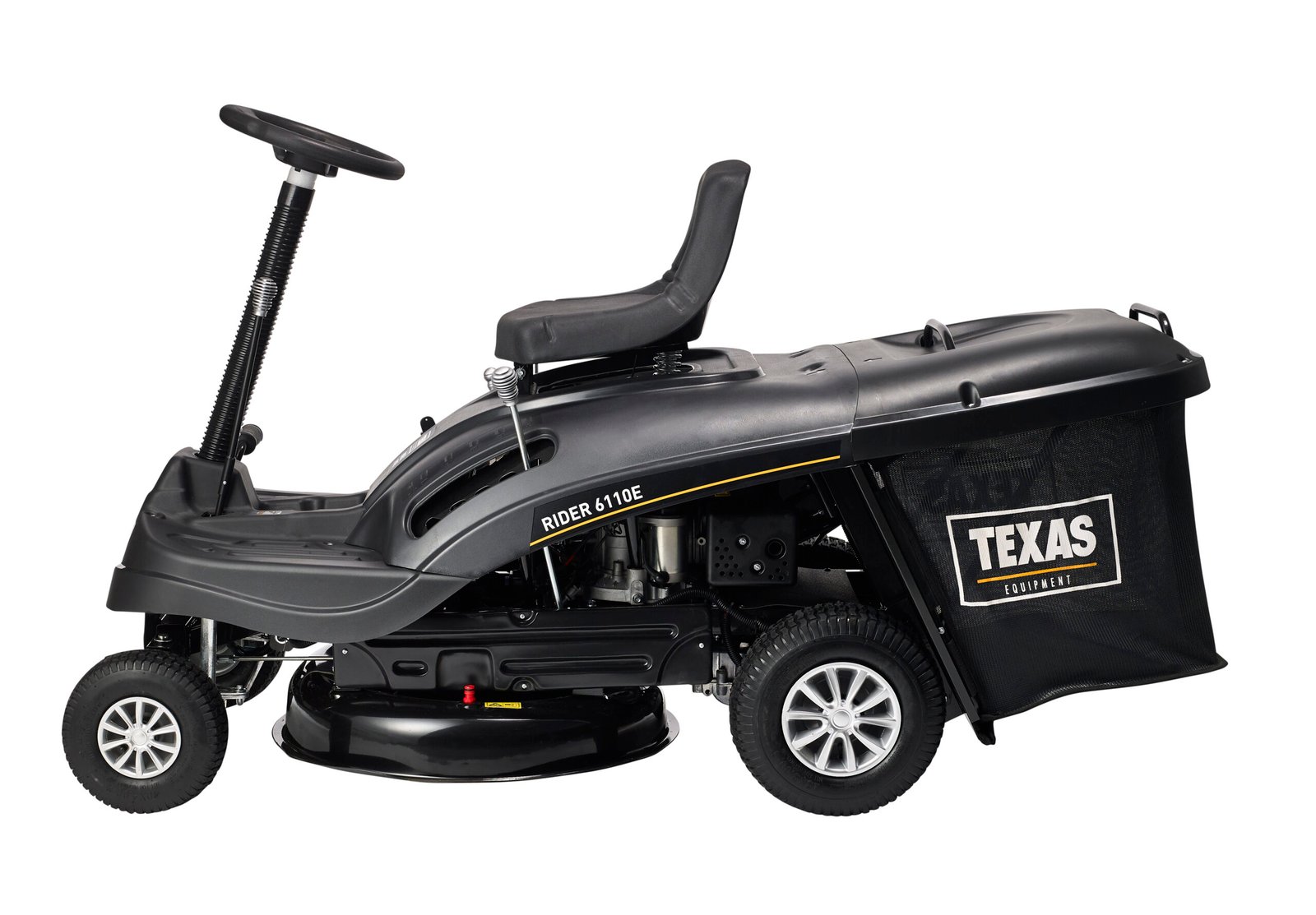 Tractoraș de tuns gazonul Texas Rider 6110E – benzină, 196 cm³, 61 cm, sac 150 l - imagine 7