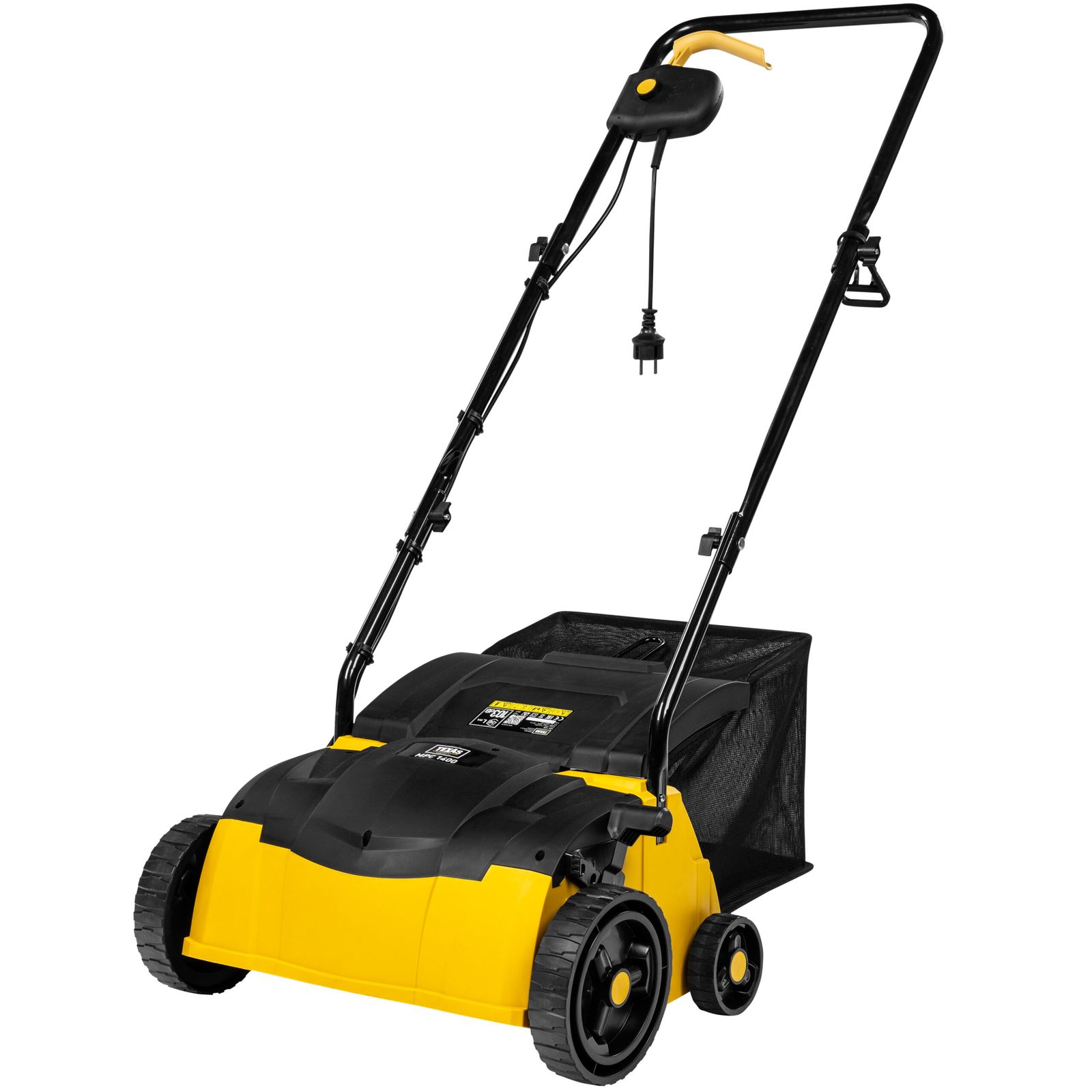 Scarificator-aerator electric Texas MPC 1400 2 în 1 – 1400 W, 32 cm, sac 35 l