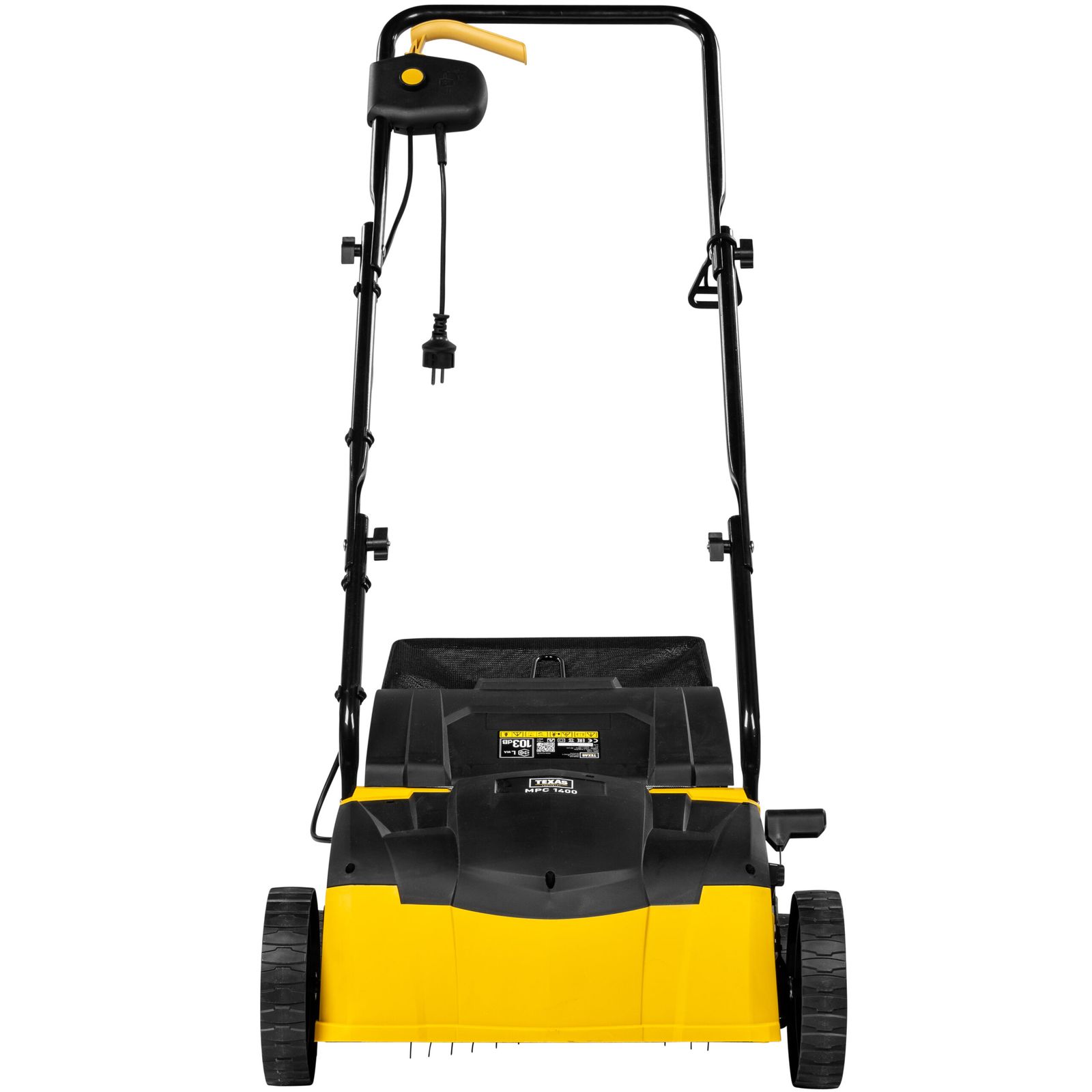 Scarificator-aerator electric Texas MPC 1400 2 în 1 – 1400 W, 32 cm, sac 35 l - imagine 3