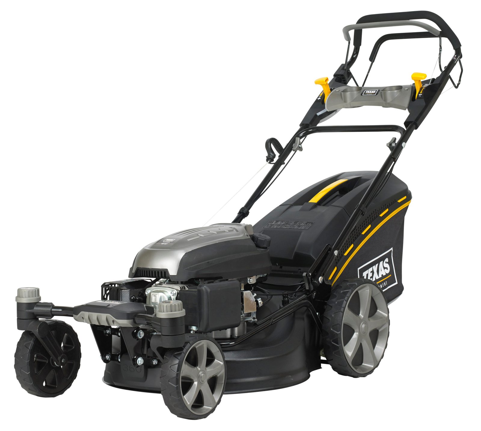 Mașină de tuns gazonul Texas ZT 5110TR/W – benzină, 196 cm³, 51 cm, roți pivotante - imagine 2