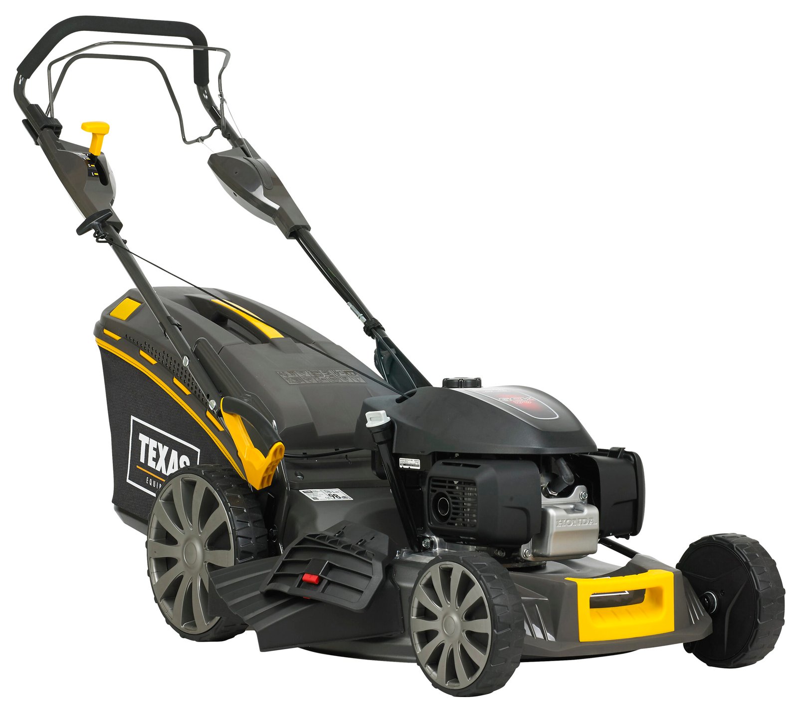 Mașină de tuns gazonul Texas Premium 5390TR/W – motor Honda GCV170, 53 cm, 4 viteze