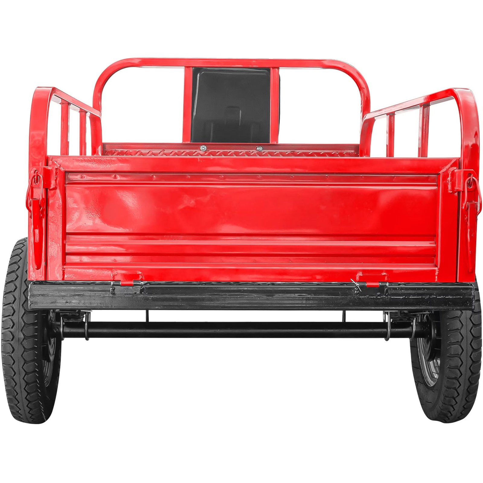 Remorcă basculabilă DKD LY800 NEW roșie – cuvă 1600 x 1000 mm, 700 kg sarcină - imagine 3