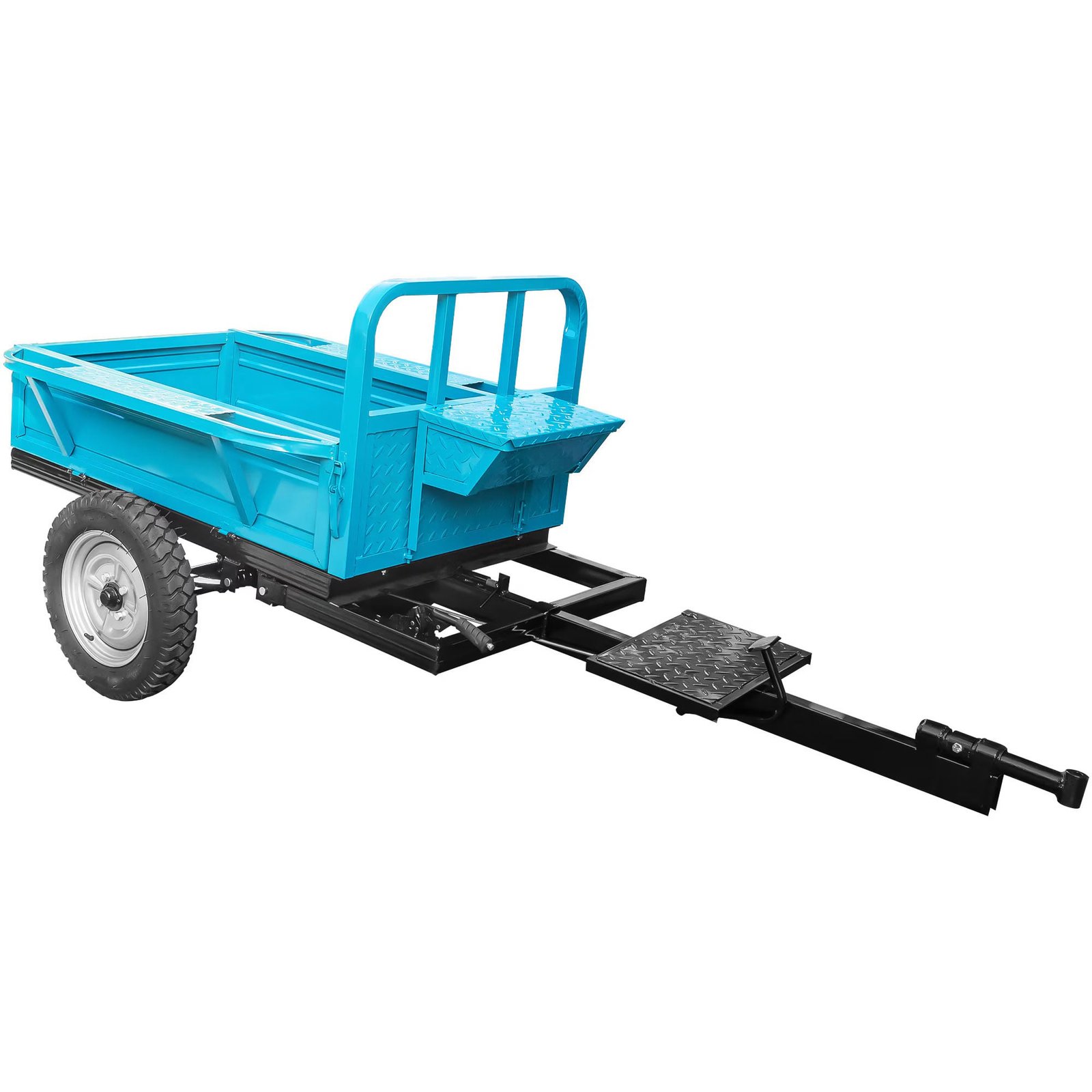 Remorcă basculabilă DKD LY700 – cuvă 1400 x 900 mm, 600 kg sarcină - imagine 5