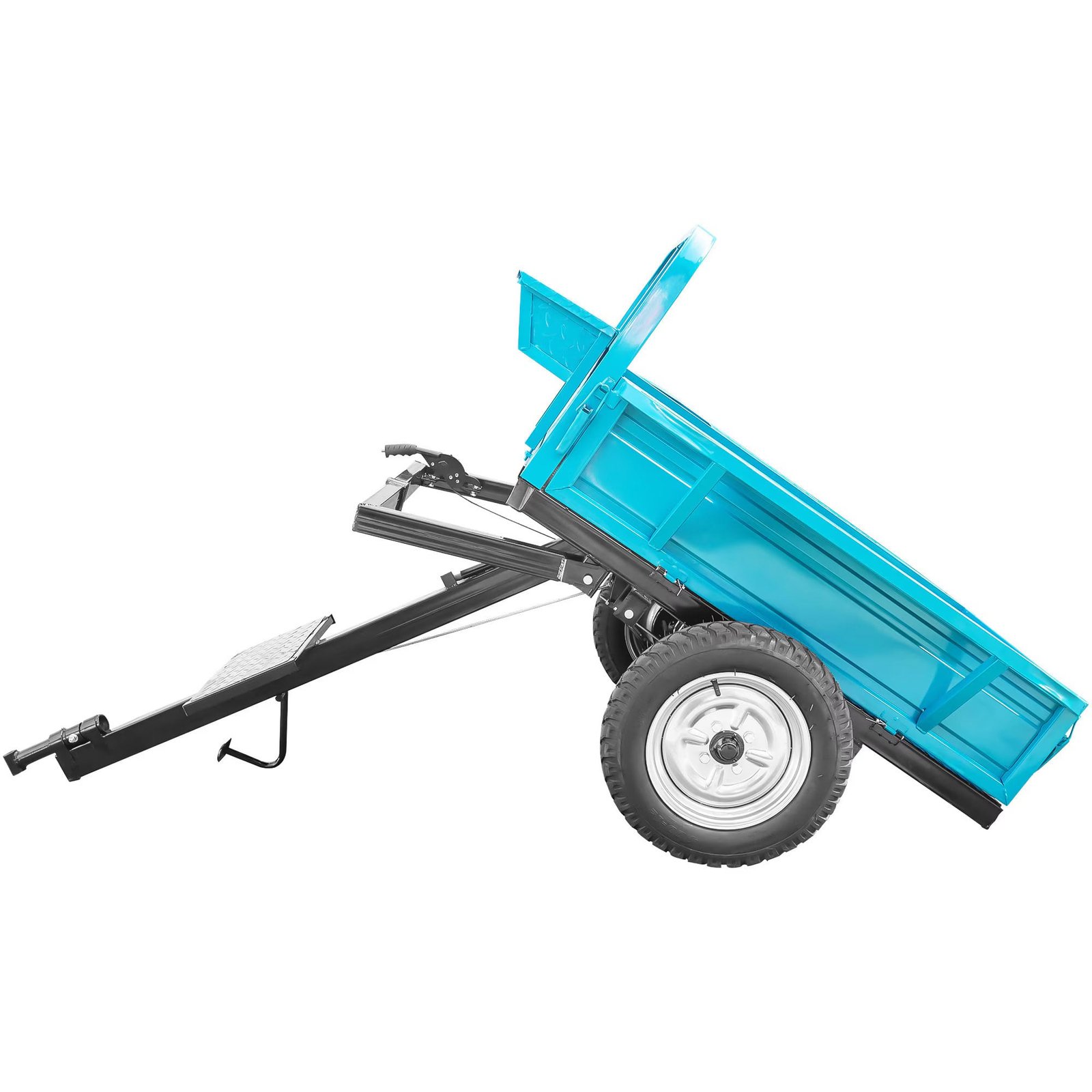 Remorcă basculabilă DKD LY700 – cuvă 1400 x 900 mm, 600 kg sarcină - imagine 3